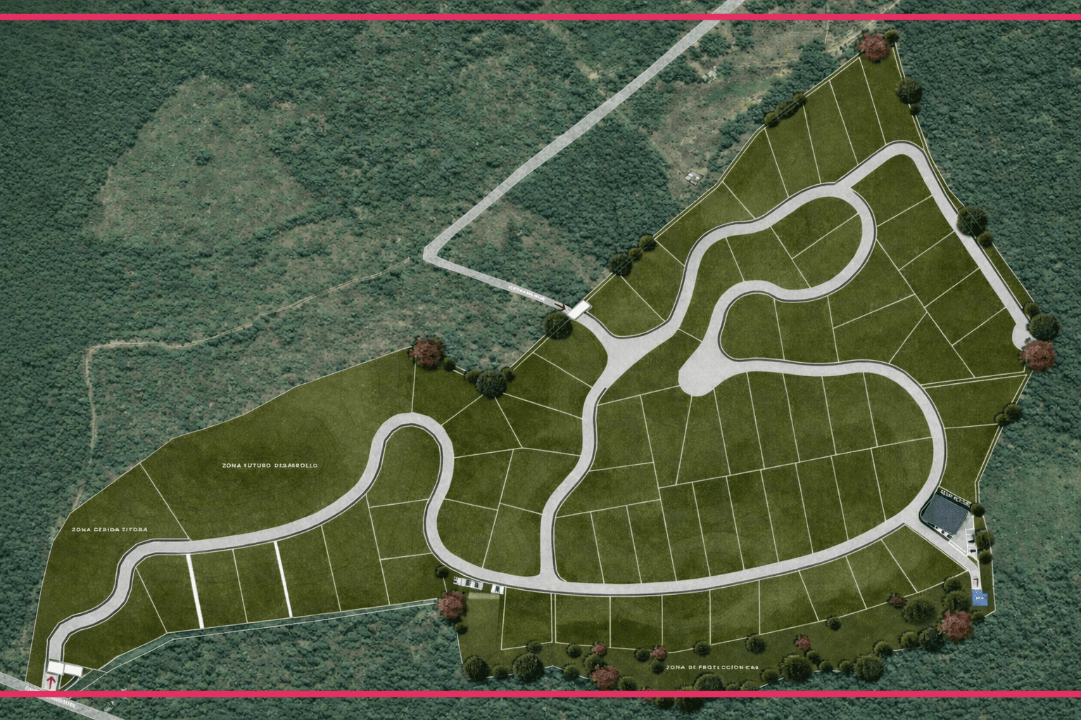 Vista aerea de COLIBRI